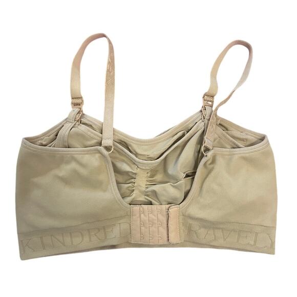 Women L Kindred Bravely Sublime Beige Nude Nursing Maternity Postpartum Bra - Picture 3 of 5